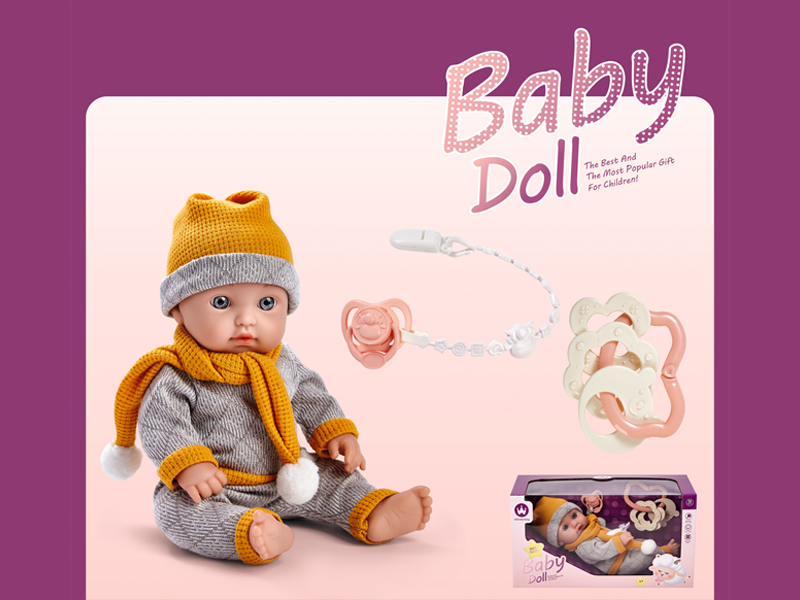 12 Inch Side-Lying Vinyl Doll