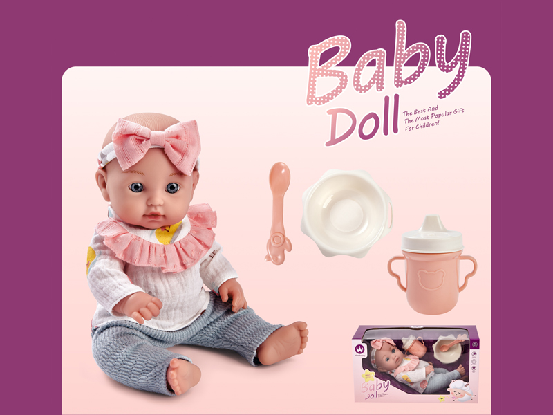12 Inch Side-Lying Vinyl Doll