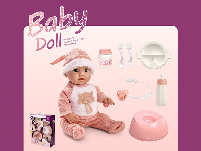 16 Inch Doll+Accessories