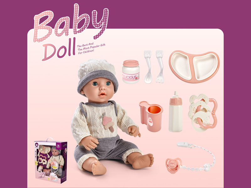 16 Inch Doll+Accessories