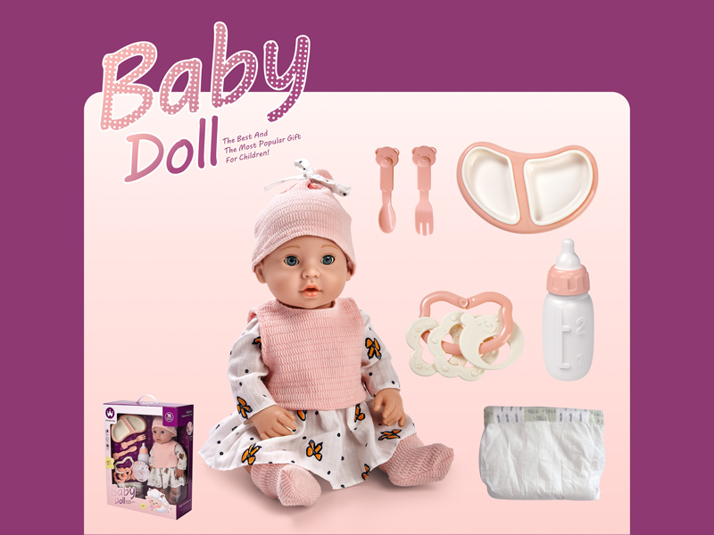16 Inch Doll+Accessories