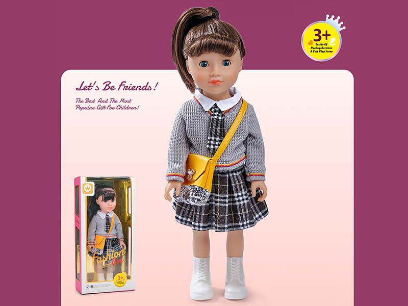 18 Inch Vinyl Girl Doll