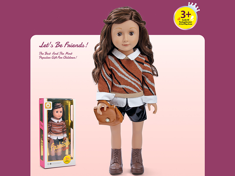 18 Inch Vinyl Girl Doll