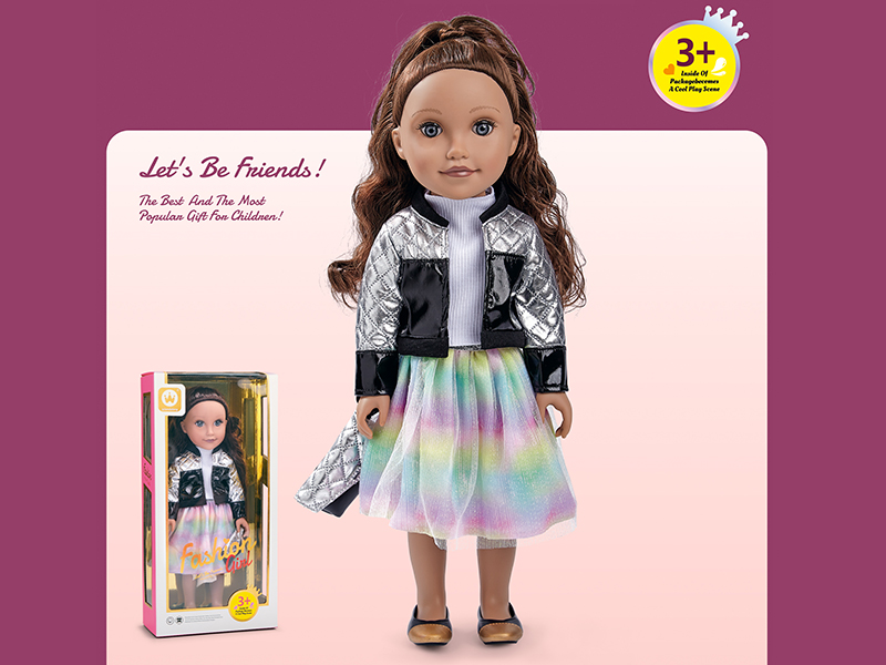 18 Inch Vinyl Girl Doll