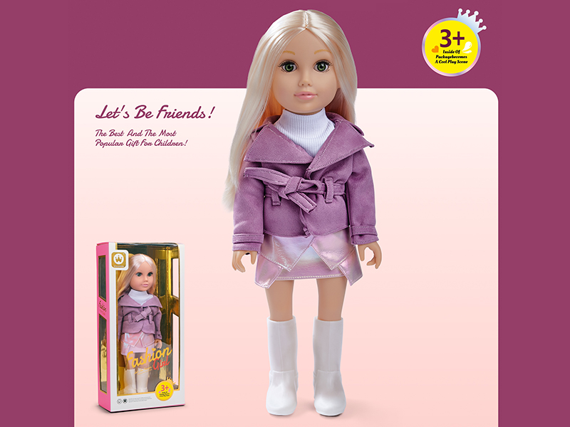 18 Inch Vinyl Girl Doll