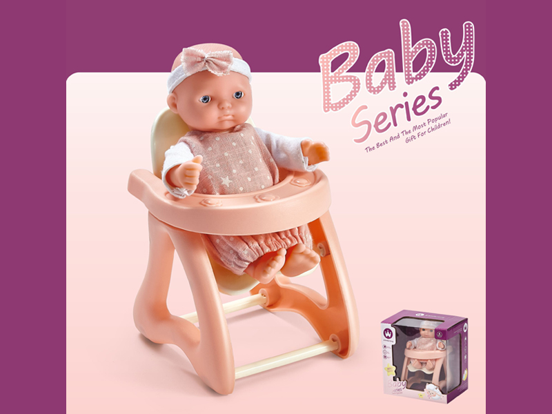 Small Dining Chair (6-Inch Vinyl Doll - Pout)