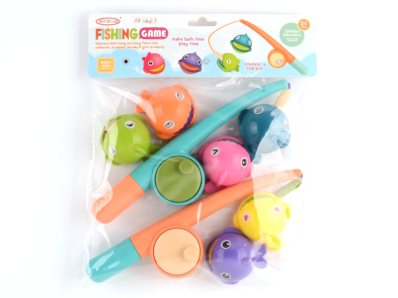 8pcs Magnetic Fishing Game