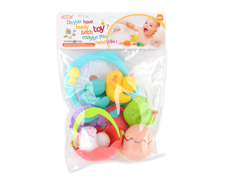 9pcs Bath Toys