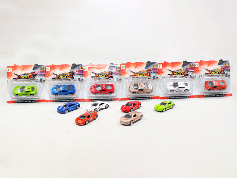 Simulated Slide Alloy Car