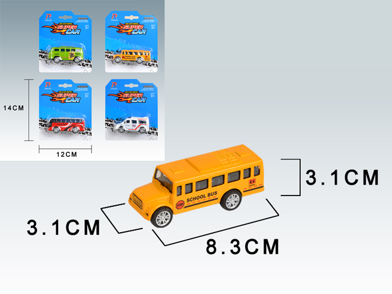 Mini Simulation Pull Back Alloy Car