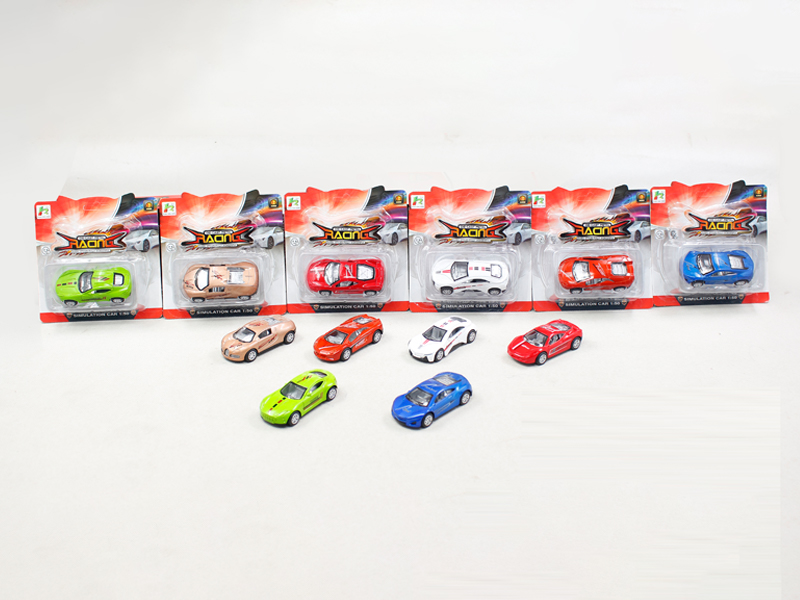 Simulation Pull Back Alloy Car
