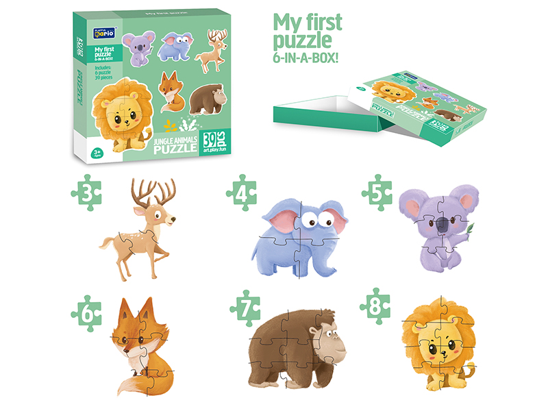 Jungle Animals Puzzle 39pcs