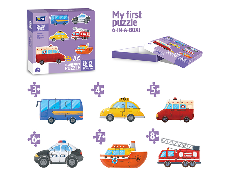 Transport Puzzle 39pcs