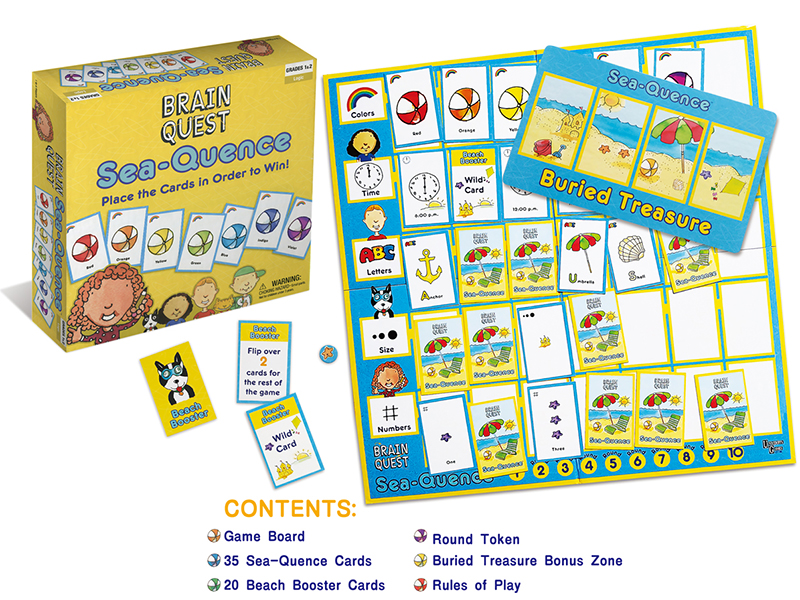 Brain Quest Sea-Quence Card Game