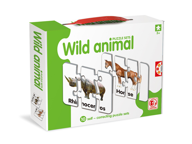 Wild Animal Match Puzzle