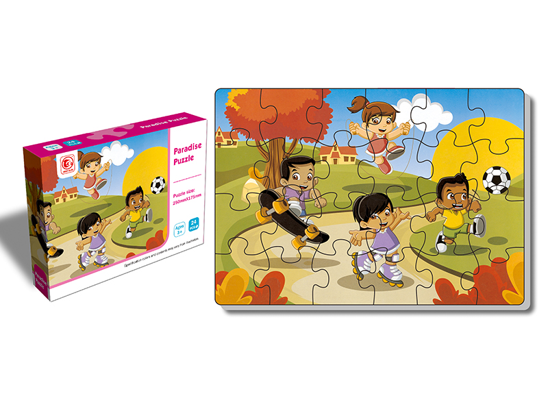 Amusement Park Puzzle 24pcs