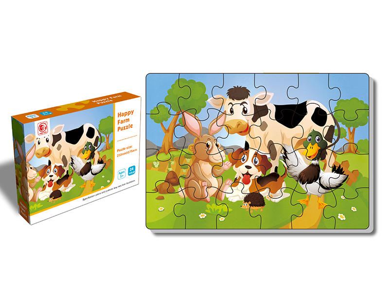 Happy Farm Puzzle 24pcs