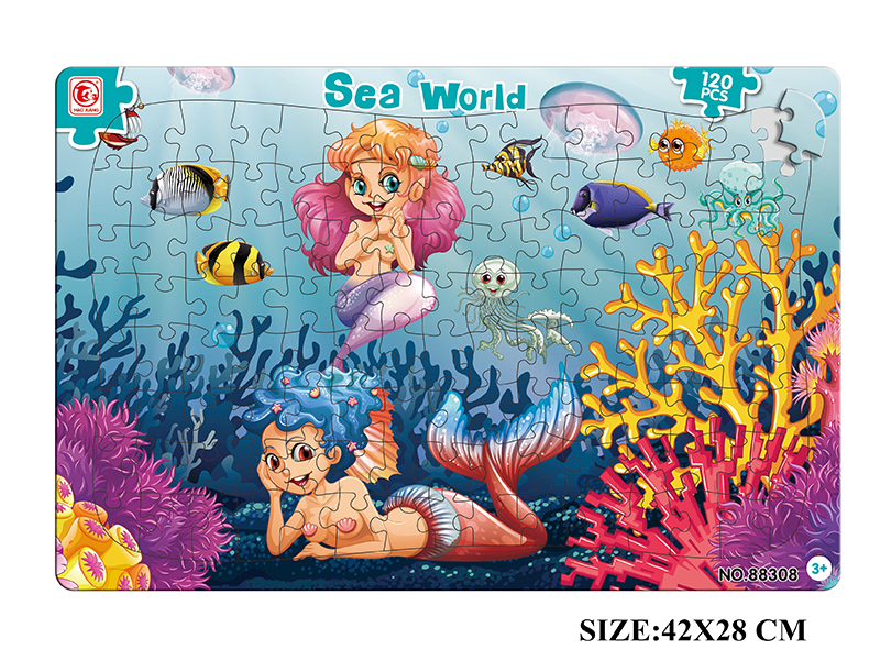 120pcs Sea World Puzzle