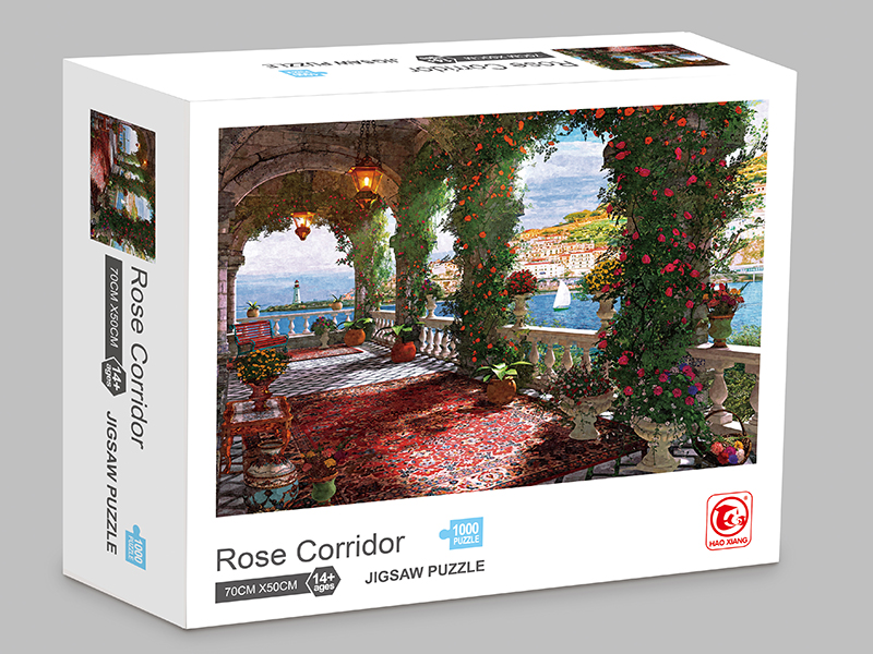 Rose Corridor Jigsaw Puzzle 1000 Piece