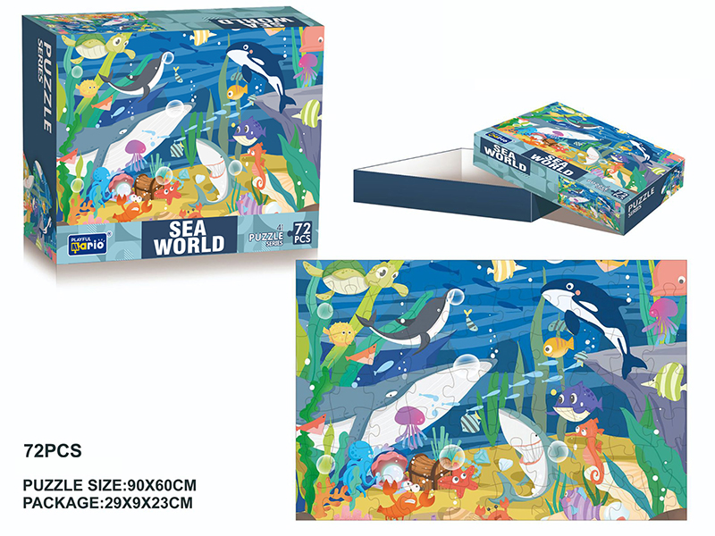 Sea World Jigsaw Puzzle 72PCS