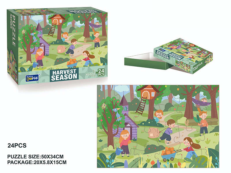 Harvest Season Jigsaw Puzzle 24pcs