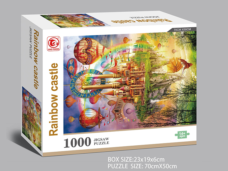 Rainbow Castle Jigsaw Puzzle 1000pcs