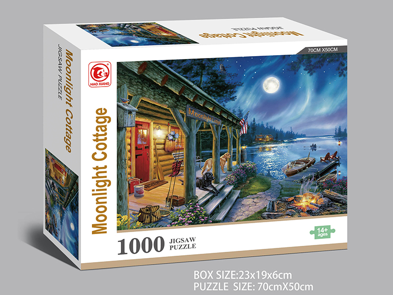 Moonlight Cottage Jigsaw Puzzle 1000pcs