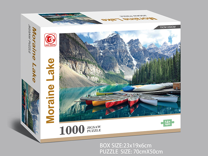 Moraine Lake Jigsaw Puzzle 1000pcs