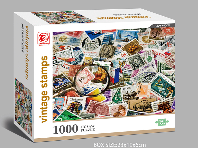 Vintage Stamps Jigsaw Puzzle 1000pcs