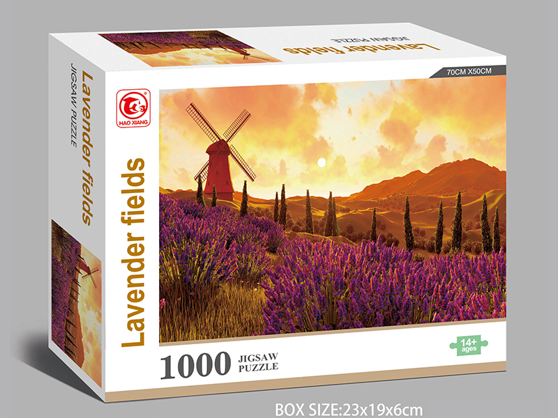 Lavender Fields Jigsaw Puzzle 1000pcs
