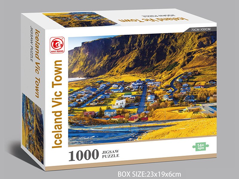 Iceland Vic Town Jigsaw Puzzle 1000pcs
