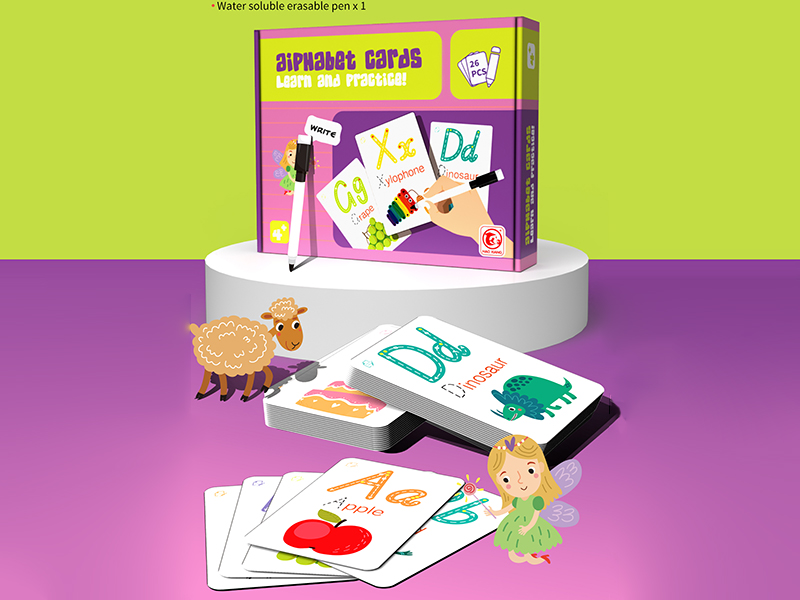 Alphabet Cards(Learn And Practice)26pcs