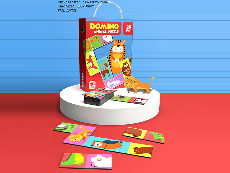 Domino Animal Puzzle 28pcs