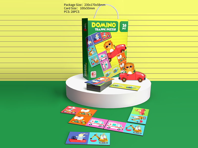Domino Traffic Puzzle 28pcs