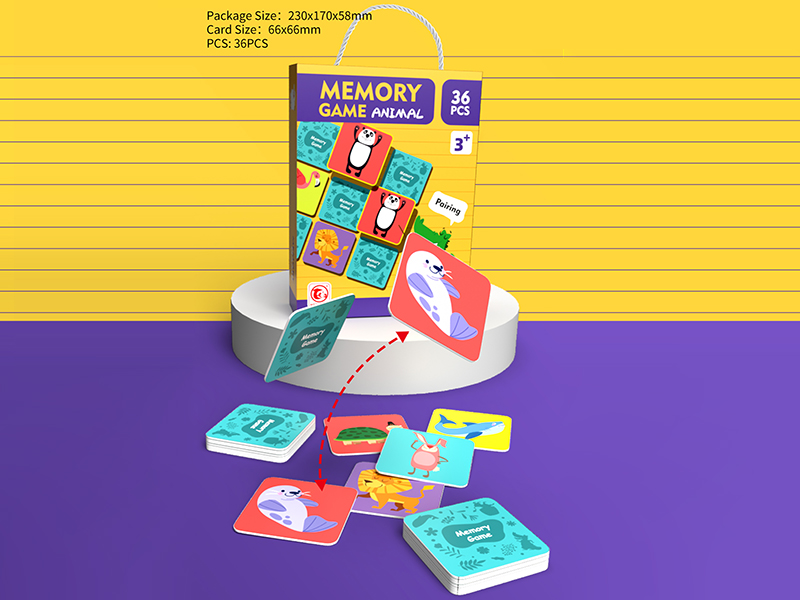 Memory Game Animal 36pcs