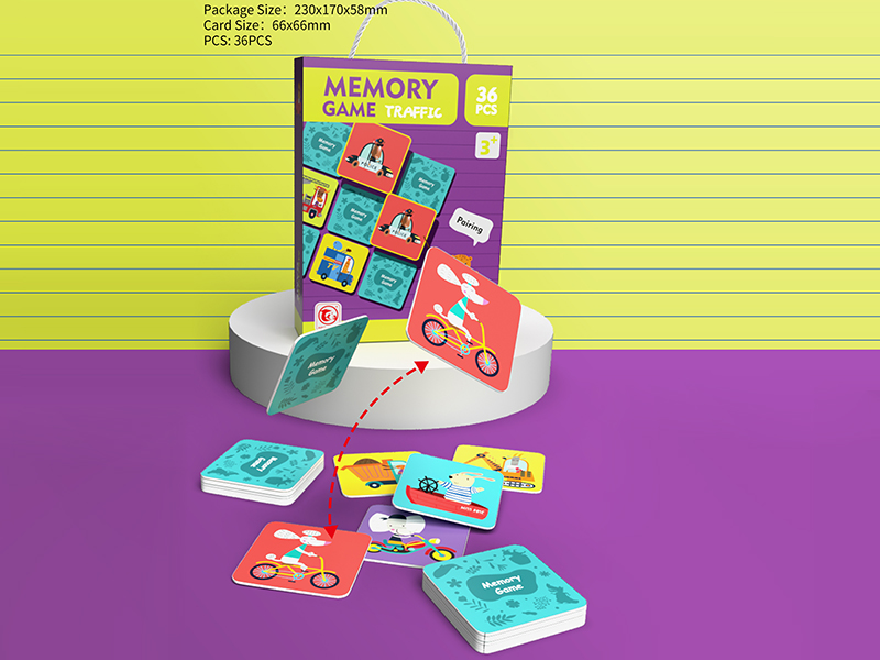 Memory Game Traffic 36pcs