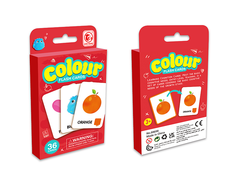 Colour Flash Cards 36pcs