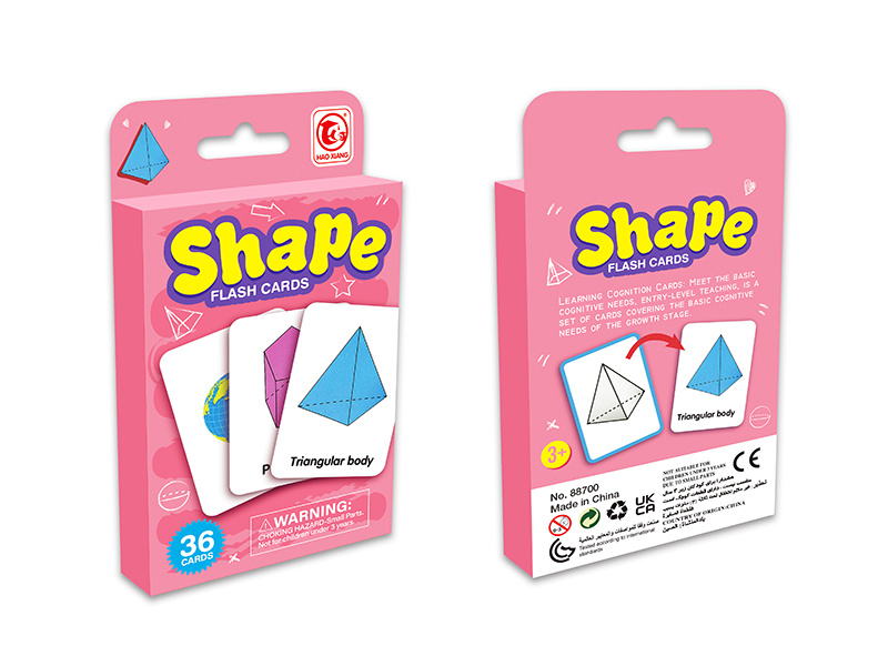 Shape Flash Cards 36pcs