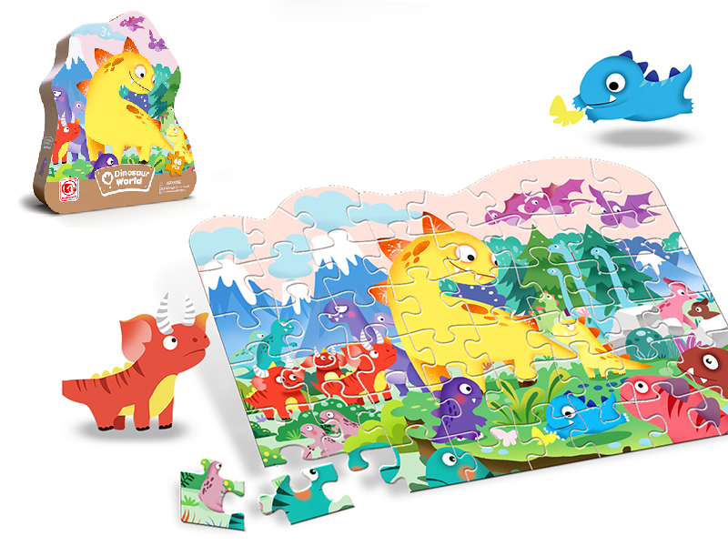 Dinosaur World Puzzle 48pcs