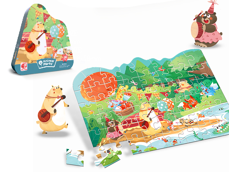 Animal Party Puzzle 48pcs