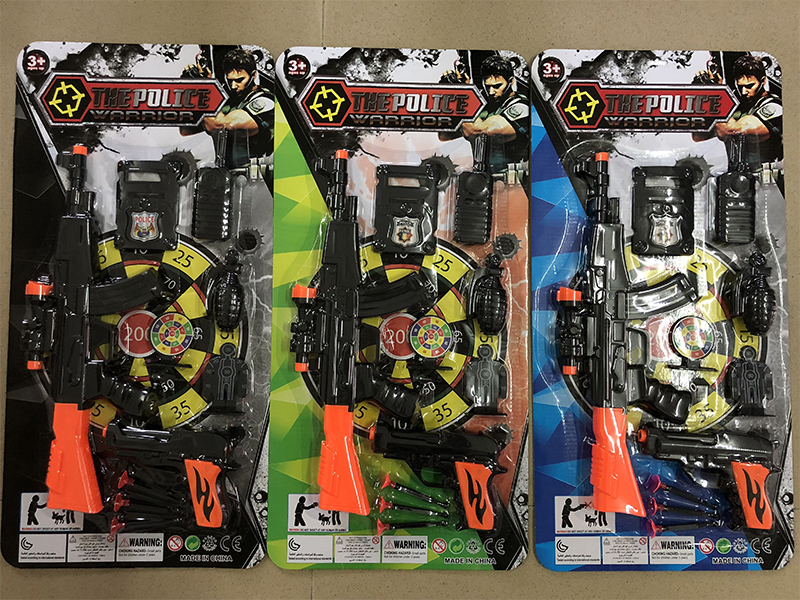 Ak47 Flint Gun, Soft Bullet Gun Police Cover