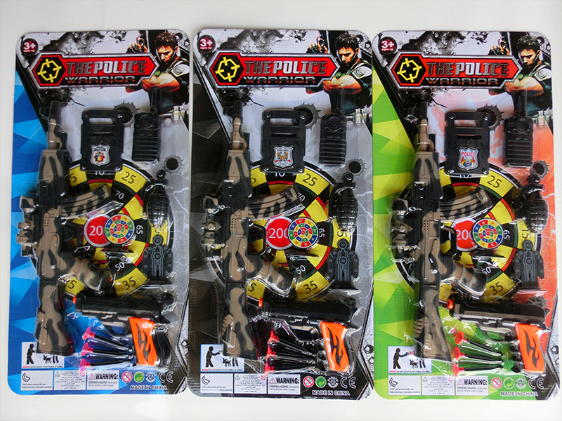 Ak47 Camouflage Flint Gun, Soft Bullet Gun Police Cover