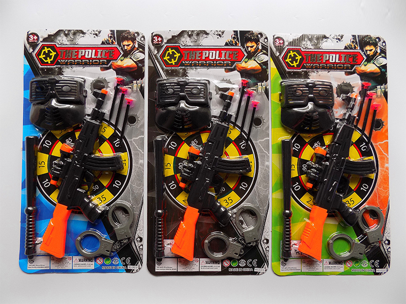 Ak47 Soft Bullet Gun Police Suit