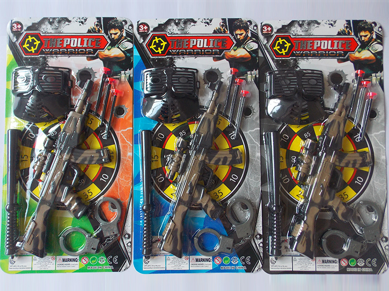 Ak47 Camouflage Soft Bullet Gun Police Suit