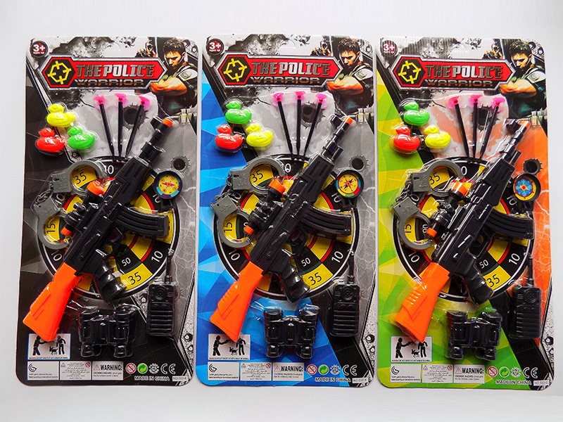 Ak47 Soft Bullet Gun Police Suit