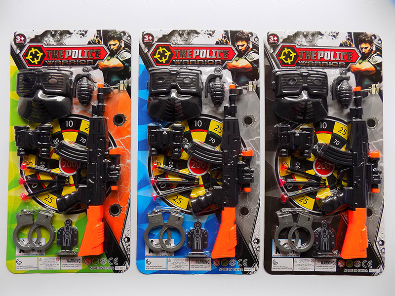 Ak47 Soft Bullet Gun Police Suit