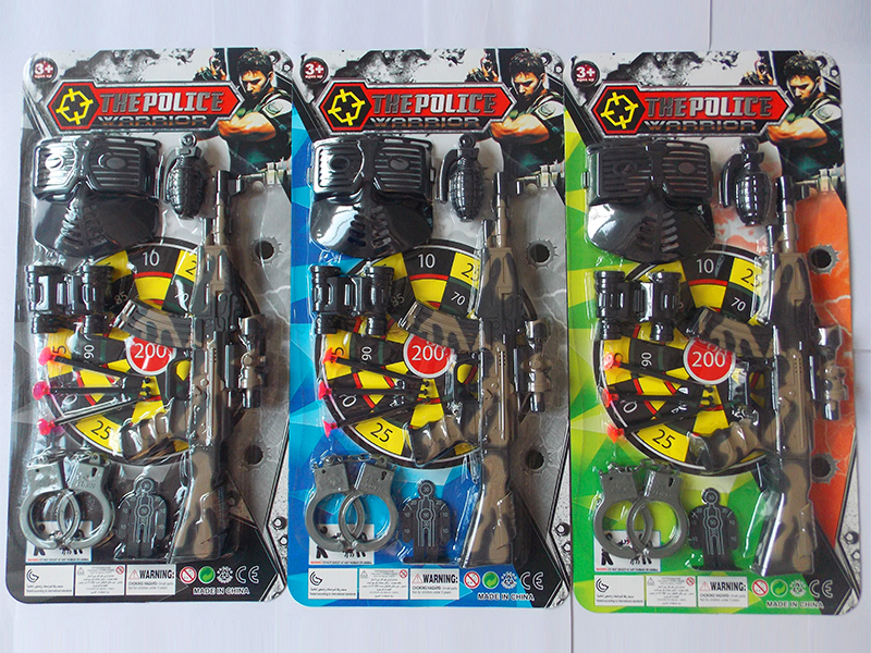 Ak47 Camouflage Soft Bullet Gun Police Suit