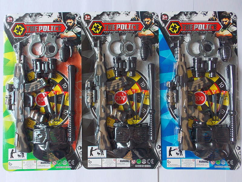 Ak47 Camouflage Soft Bullet Gun Police Suit