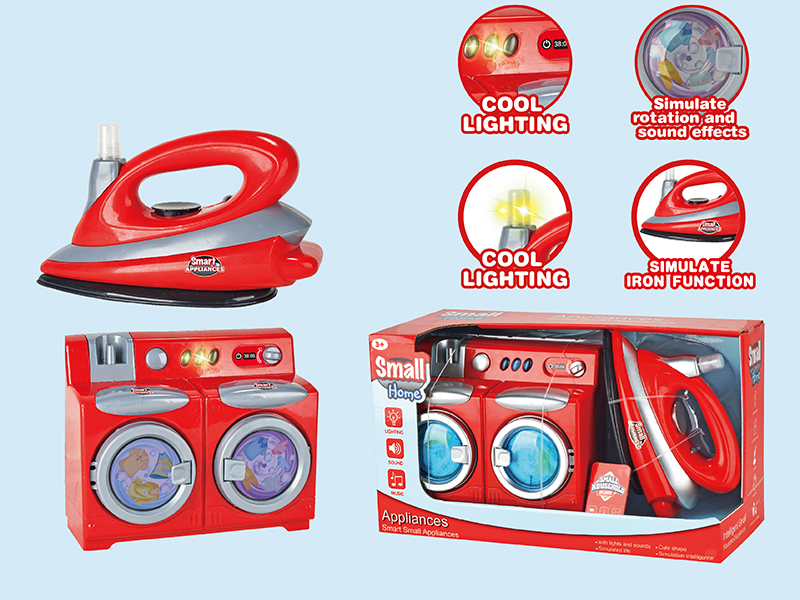 Twin-Tub Washing Machine + Iron