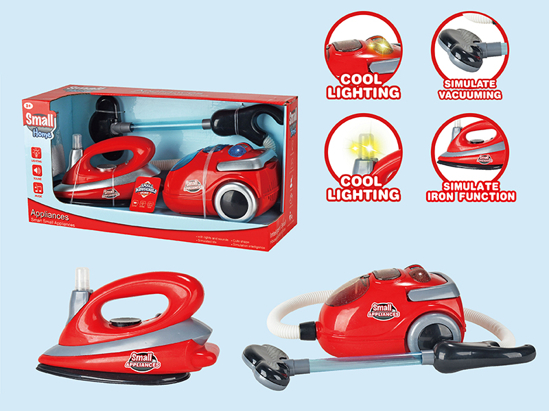 Iron + Vacuum Cleaner